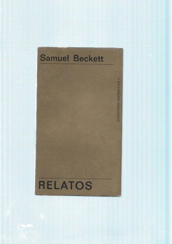 Relatos de Samuel Beckett