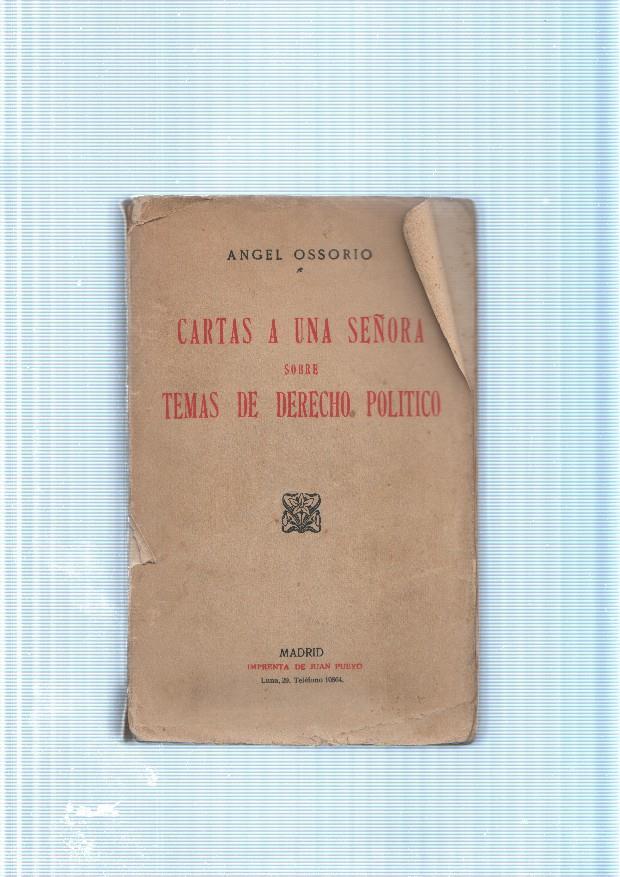 Cartas a una señora sobre Temas de Derecho Politico
