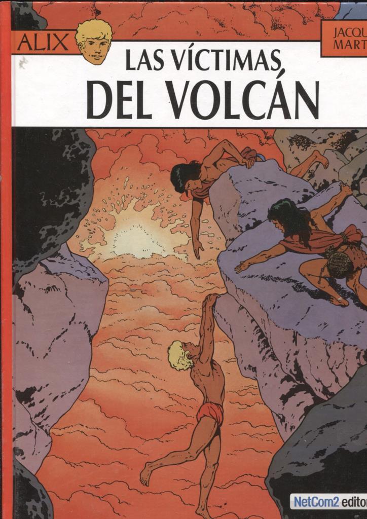 Album: Alix numero 14: Las victimas del Volcan (numerada a lapiz 333/1100