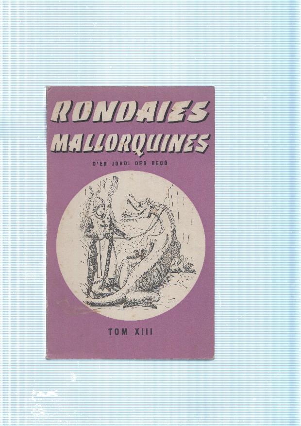 Rondaies Mallorquines Tom XIII