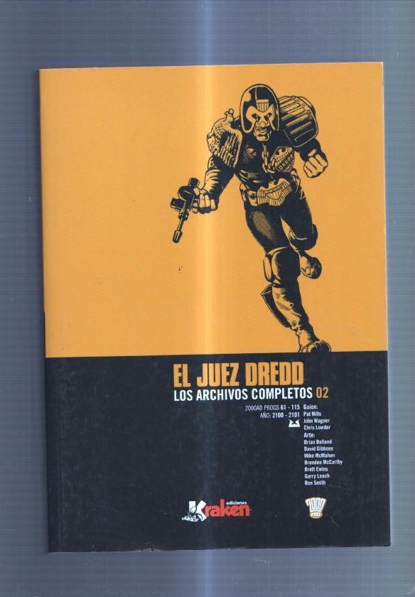 El Juez Dredd los archivos completos volumen 02