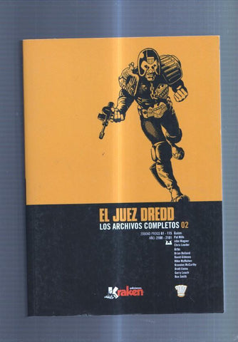 El Juez Dredd los archivos completos volumen 02