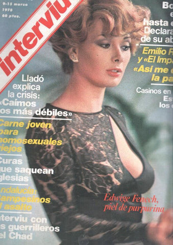 INTERVIU numero 0095, marzo 1978: Edwige Fenech (numerado 3 en interior)