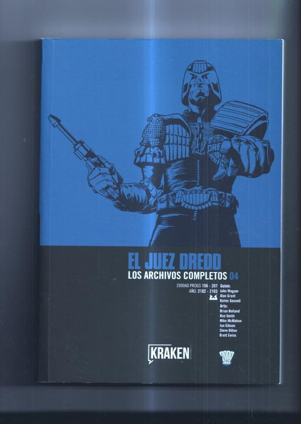 El Juez Dredd los archivos completos volumen 04