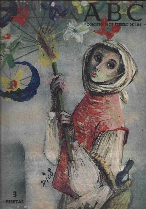 LAMINA 35814: Portada ABC 10 de febrero de 1963