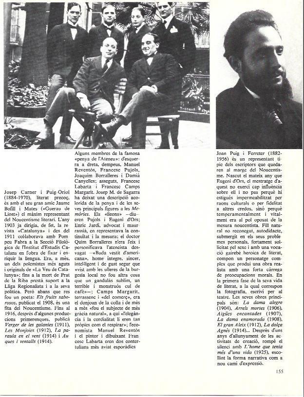 LAMINA 35947: Miembros de la Penya de l'Ateneu