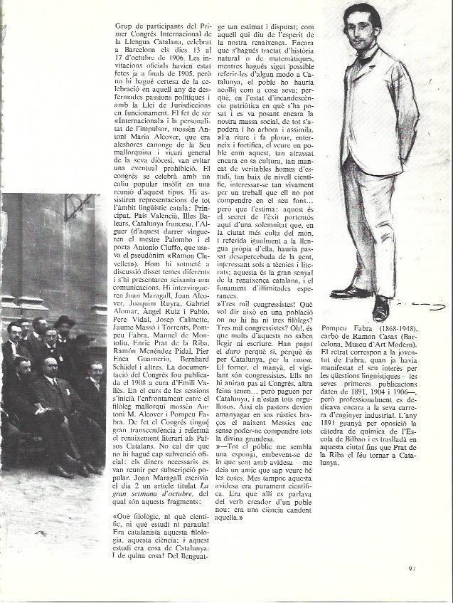 LAMINA 35920: Pompeu Fabra, por Ramon Casas