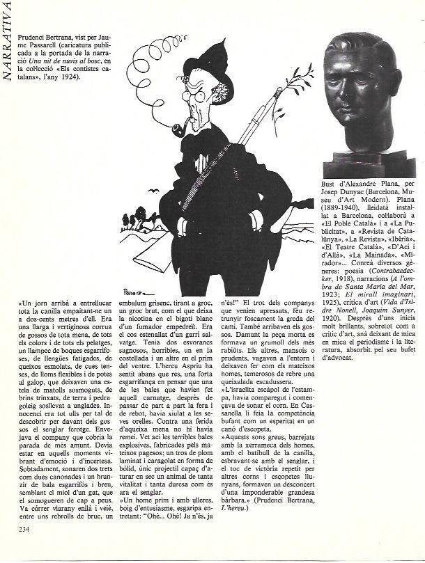 LAMINA 35984: Prudenci Bertrana por Passarell