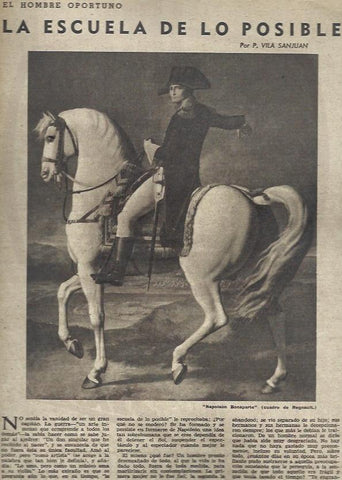 LAMINA 35847: Napoleon Bonaparte, por Regnault