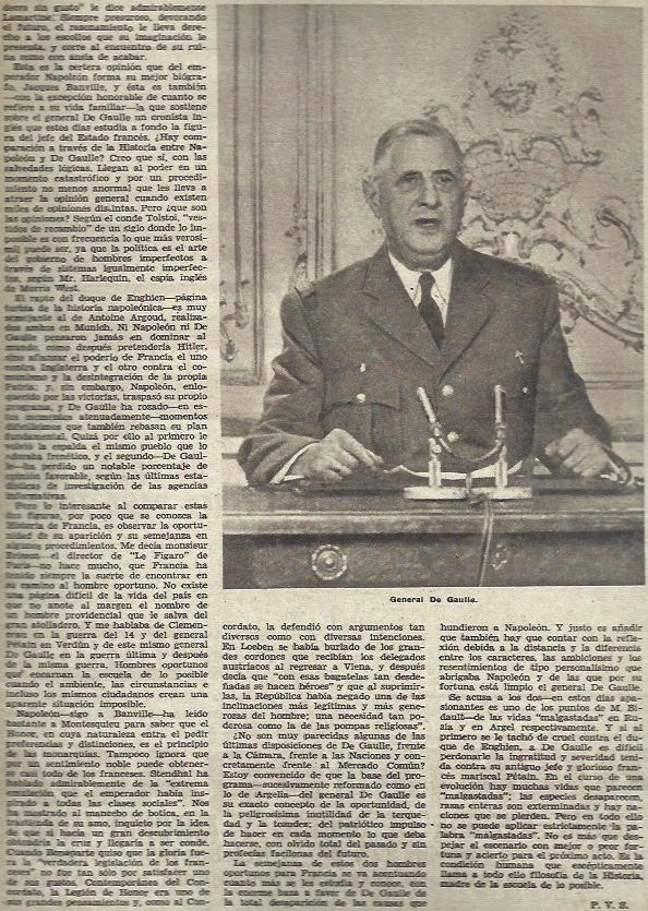LAMINA 35848: General De Gaulle