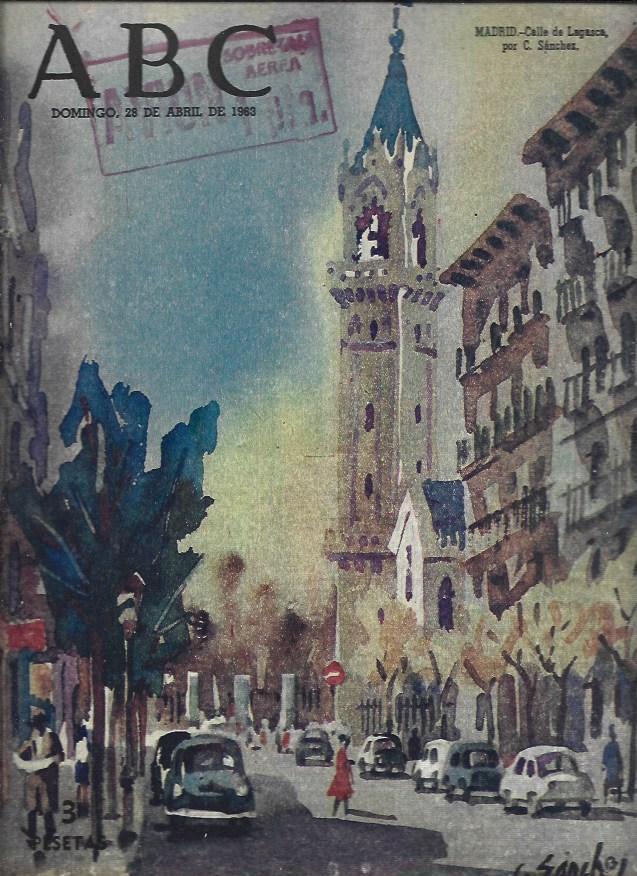 LAMINA 35828: Portada de ABC de 28 de abril de 1963