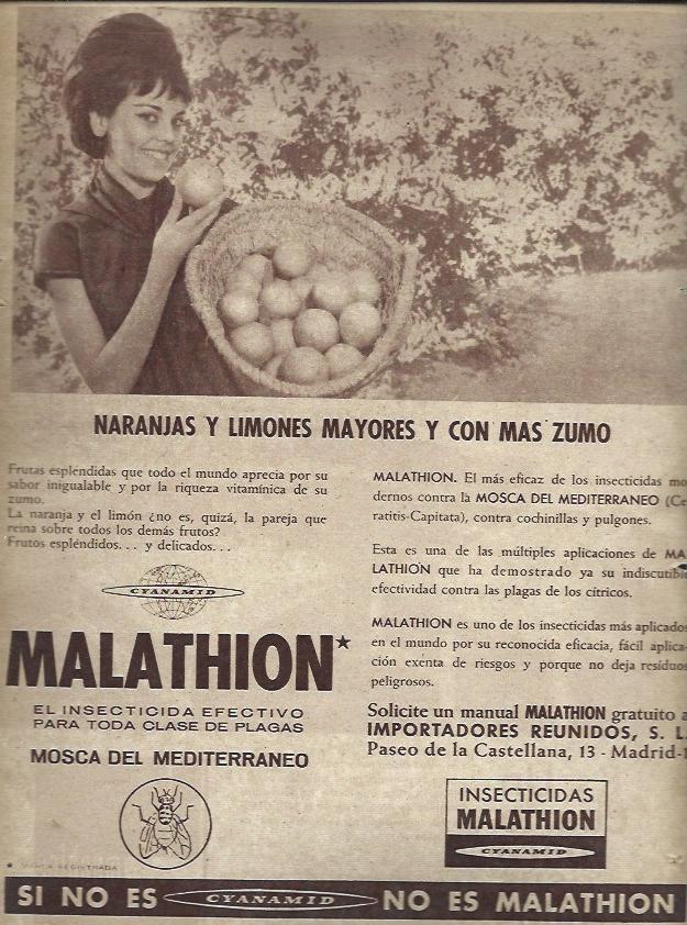 LAMINA 35858: Publicidad de Malathion