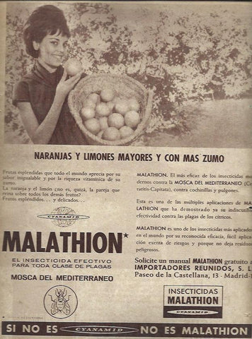 LAMINA 35858: Publicidad de Malathion