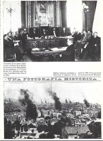 LAMINA 35885: Asamblea de las 4 Diputaciones catalanas en 1911