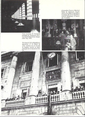 LAMINA 35887: Procalamacion de la Republica en Barcelona en 1931