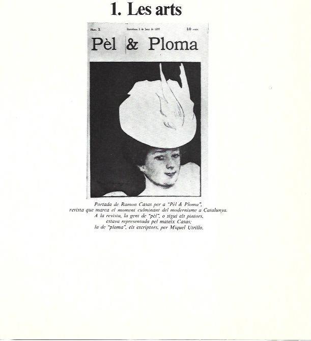LAMINA 35888: Portada de Ramon Casas para Pel y Ploma
