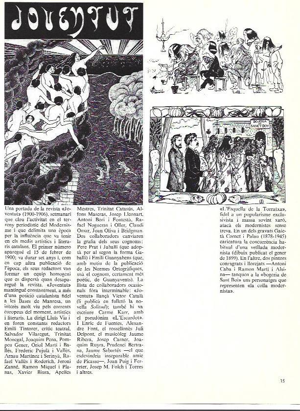 LAMINA 35890: Ilustraciones en L'Esquella de la Torratxa