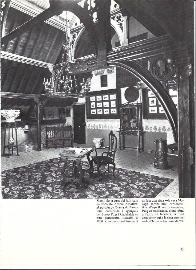 LAMINA 35894: Estudio de la Casa Amatller en Barcelona