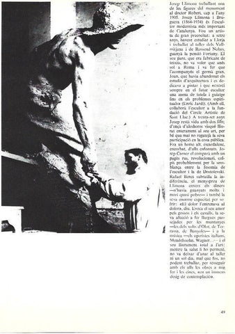 LAMINA 35896: Josep Llimona en su estudio