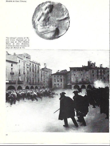 LAMINA 35882: La carrega, por Ramon Casas