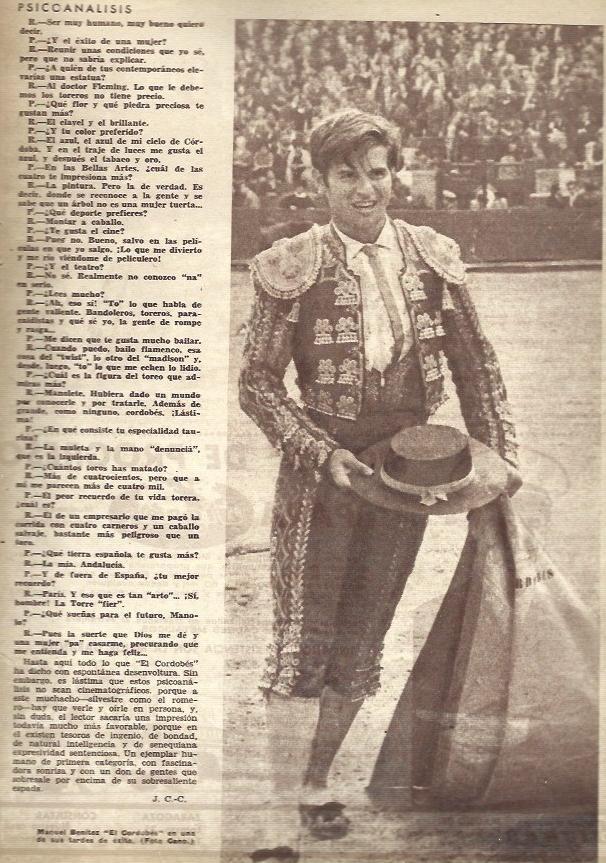 LAMINA 35862: Manuel Benitez El Cordobes
