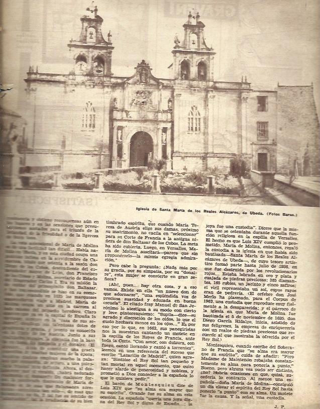 LAMINA 35867: Santa Maria de los Reales Alcazares en Ubeda