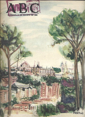 LAMINA 35869: Portada ABC de 11 de agosto de 1963
