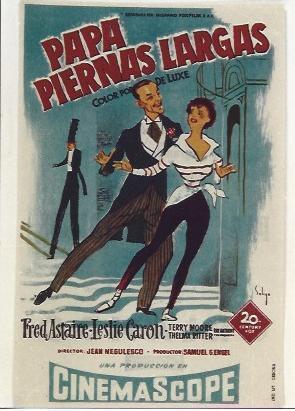 POSTAL A6208: Papa piernas largas