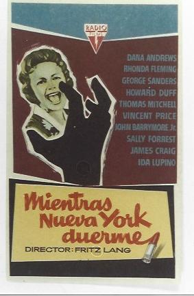 POSTAL A6121: Mientras Nueva York duerme
