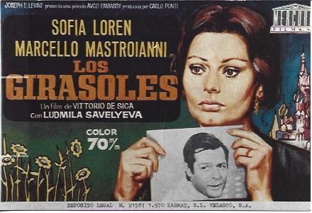 POSTAL A6184: Los girasoles