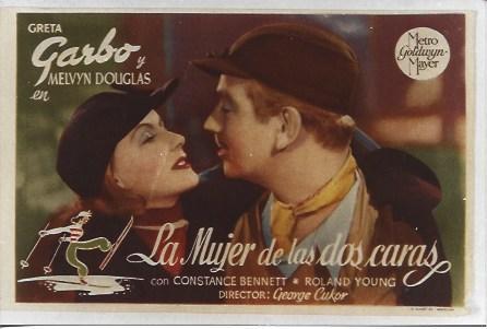 POSTAL A6120: La mujer de las dos caras