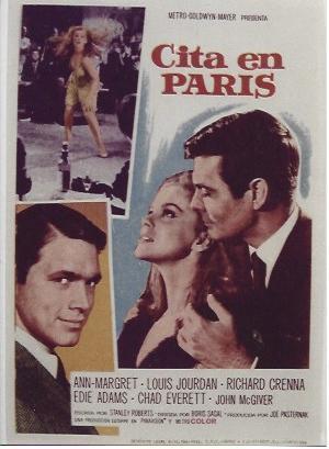 POSTAL A6041: Cita en Paris