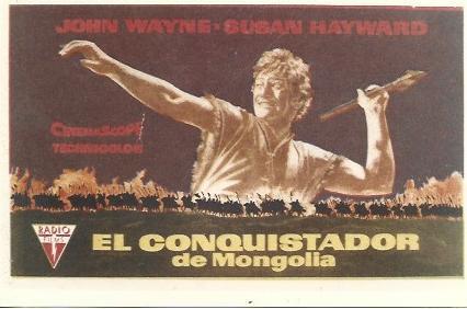 POSTAL A6019: El conquistador de Mongolia