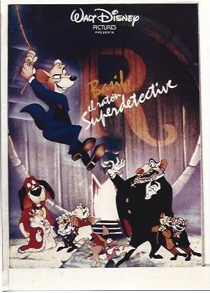 POSTAL A6113:Basil, el raton superdetective