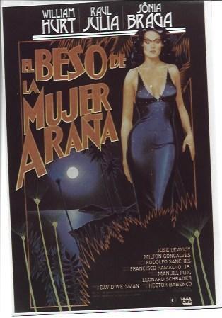 POSTAL A6107: El beso de la mujer araña