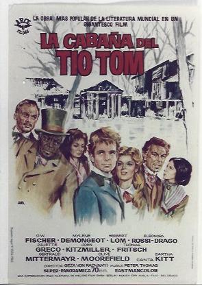 POSTAL A6094: La cabaña del tio Tom