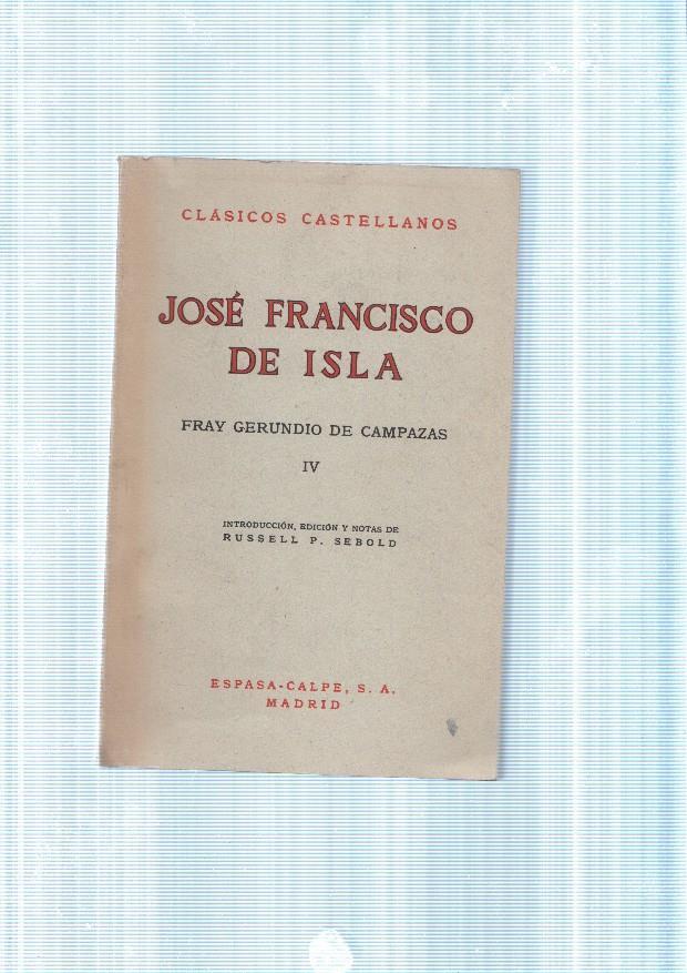 Fray Gerundio de Campazas volumen IV