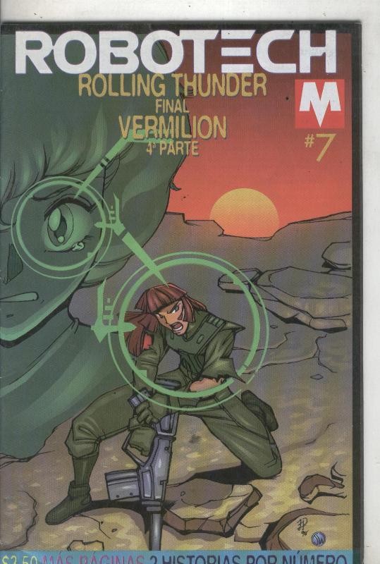 Comic Argentino: Robotech numero 07; Vermilion