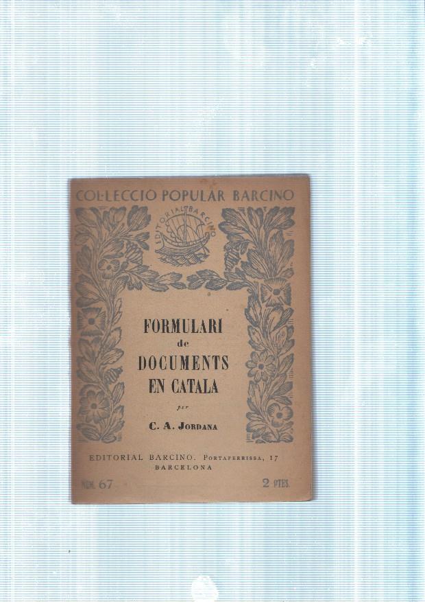 Formulari de documents en catala