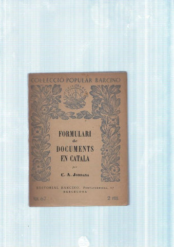 Formulari de documents en catala