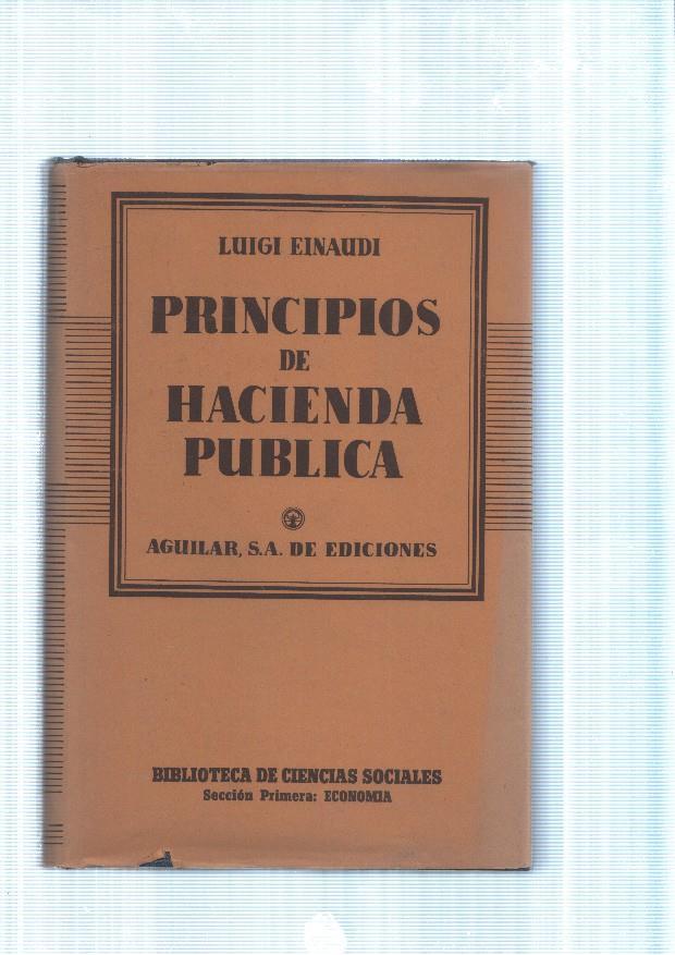 Principios de Hacienda Publica