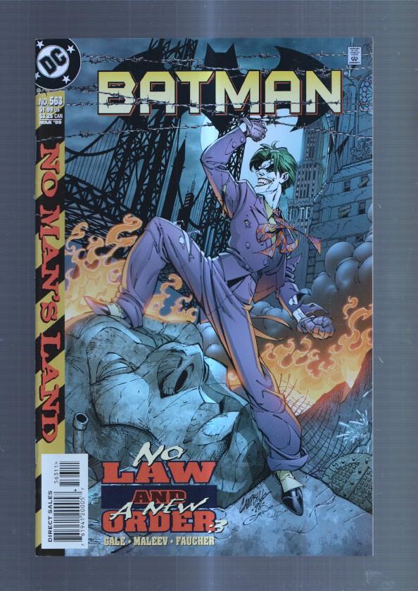 Batman numero 563: No law and a new order