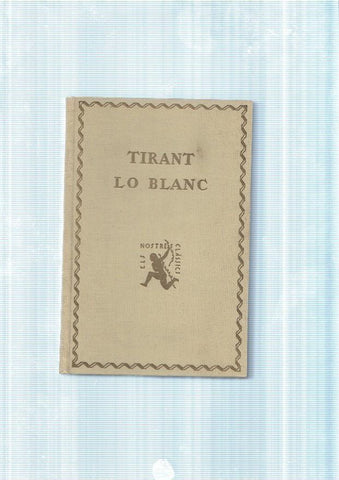 Tirant lo blanc volumen IV
