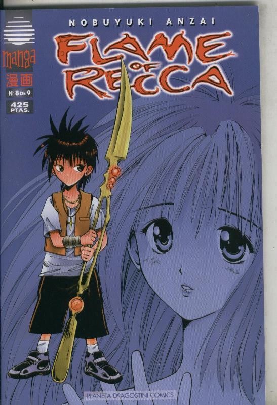 Manga: Flame of Recca numero 8