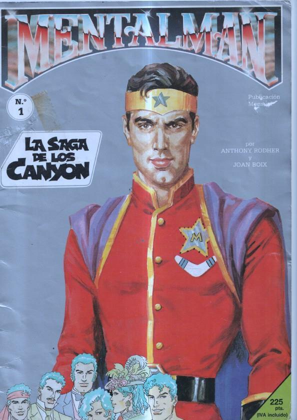 Mentalman numero 01: La saga de los Canyon