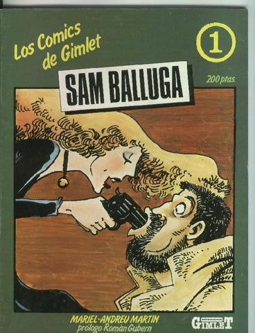 Los Comics de Gimlet numero 1: Sam Balluga (numerado 2 interior cubierta)
