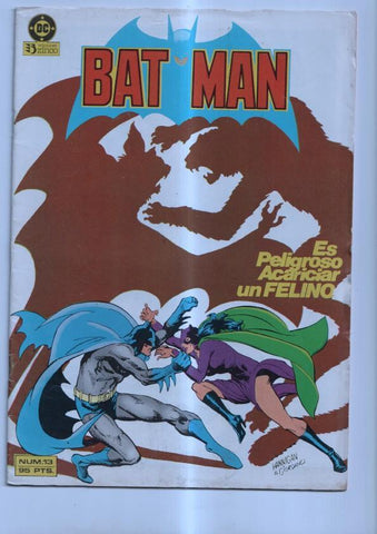 Batman volumen 1 numero 13 (numerado 3 trasera)