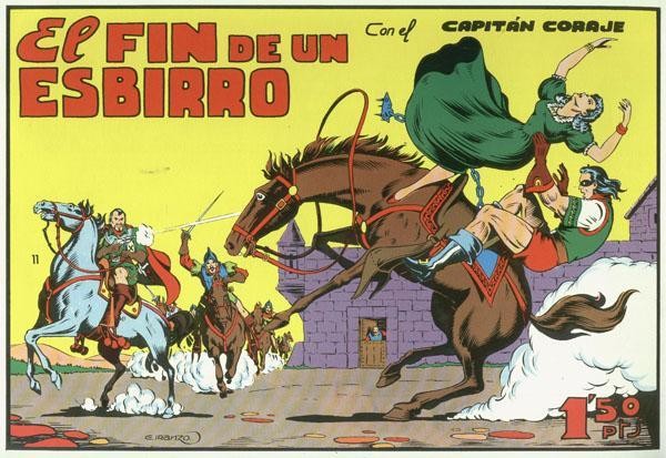 Facsimil: El Capitan Coraje numero 11: El fin de un esbirro
