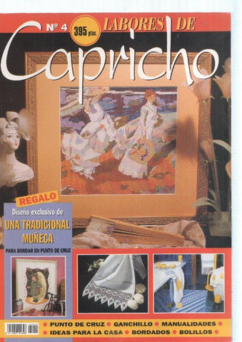 Labores de Capricho numero 04: Casas regionales: Patio andaluz- Invierno de