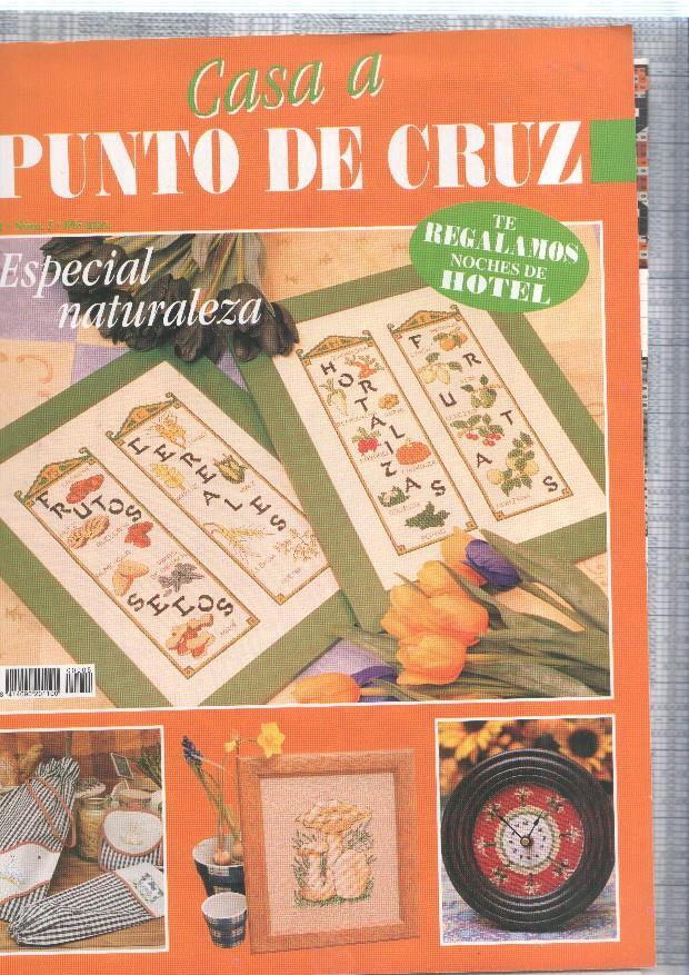 Casa a punto de cruz. Especial naturaleza: Las letras del arco iris-Sabor tropical-